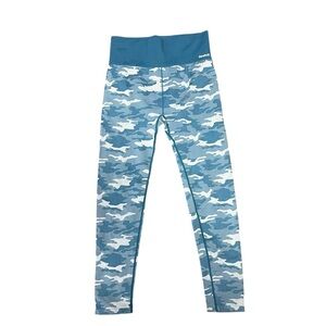 Reebok Blue Camouflage Leggings